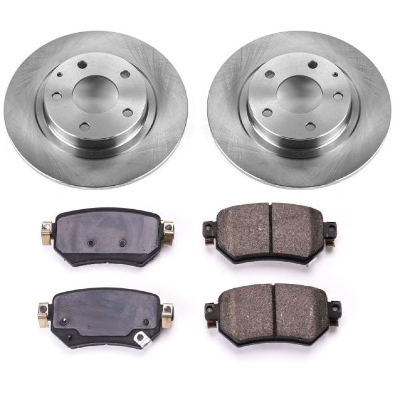 Power Stop 16-18 Mazda 6 Rear Autospecialty Brake Kit Brake Kits - OE PowerStop