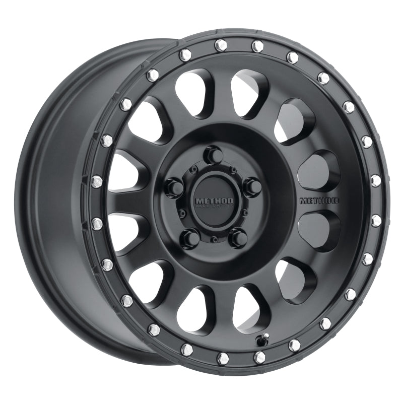 Method MR315 18x9 +18mm Offset 5x150 110.5mm CB Matte Black Wheel Wheels - Cast Method Wheels