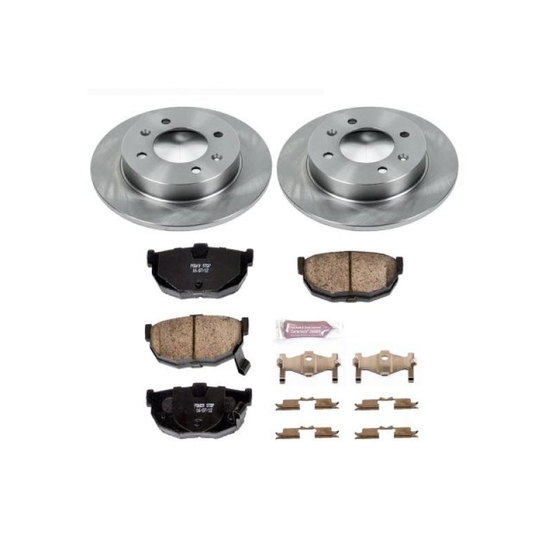 Power Stop 97-06 Hyundai Elantra Rear Autospecialty Brake Kit Brake Kits - OE PowerStop