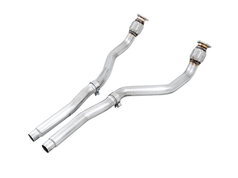 AWE Tuning Audi B8 4.2L Non-Resonated Downpipes for RS5 Downpipes AWE Tuning