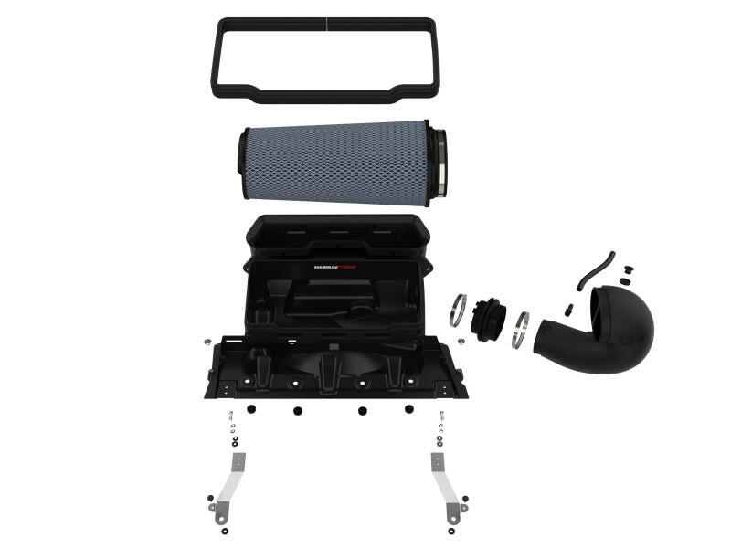 aFe 21-23 RAM 1500 TRX V8-6.2L SC Magnum FORCE Stage2 Cold Air Intake System w/Pro 5R Cold Air Intakes aFe