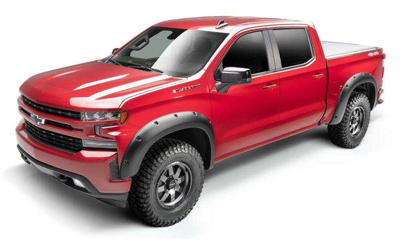 Bushwacker 17-20 Chevrolet Colorado Excl. ZR2 (5ft. Bed) Forge Style Flares 4pc - Black Fender Flares Bushwacker