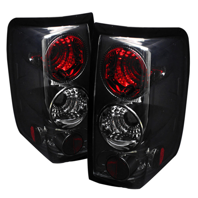 Spyder Ford F150 side 04-08 (Not Fit Heritage & SVT)Euro Tail Lights Smke ALT-YD-FF15004-SM Tail Lights SPYDER