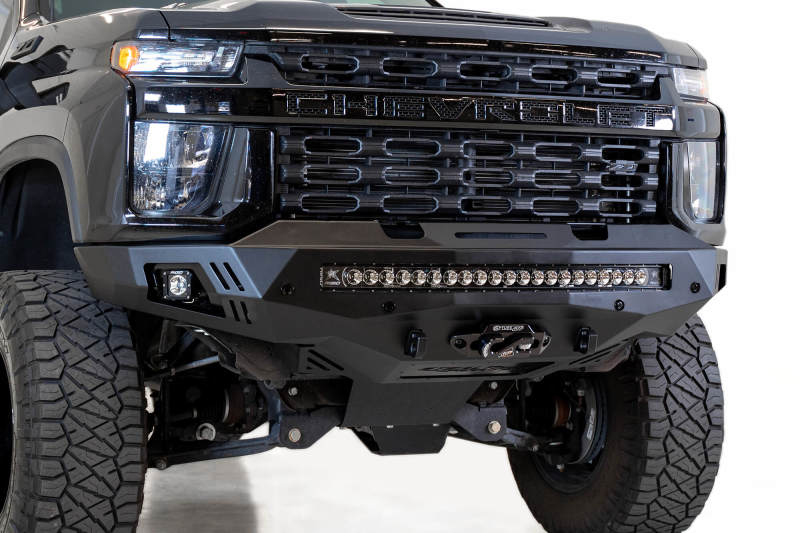 Addictive Desert Designs 2020 Chevy Silverado 2500/3500 Stealth Fighter Front Bumper Bumpers - Steel Addictive Desert Designs