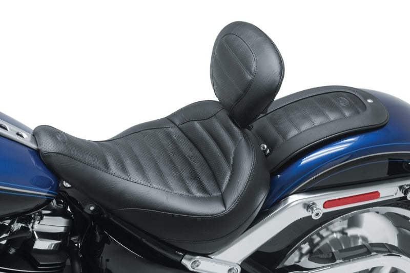Mustang 18-21 Harley Softail Breakout, Fatboy Fender Bib - Black Fender Bibs Mustang Motorcycle