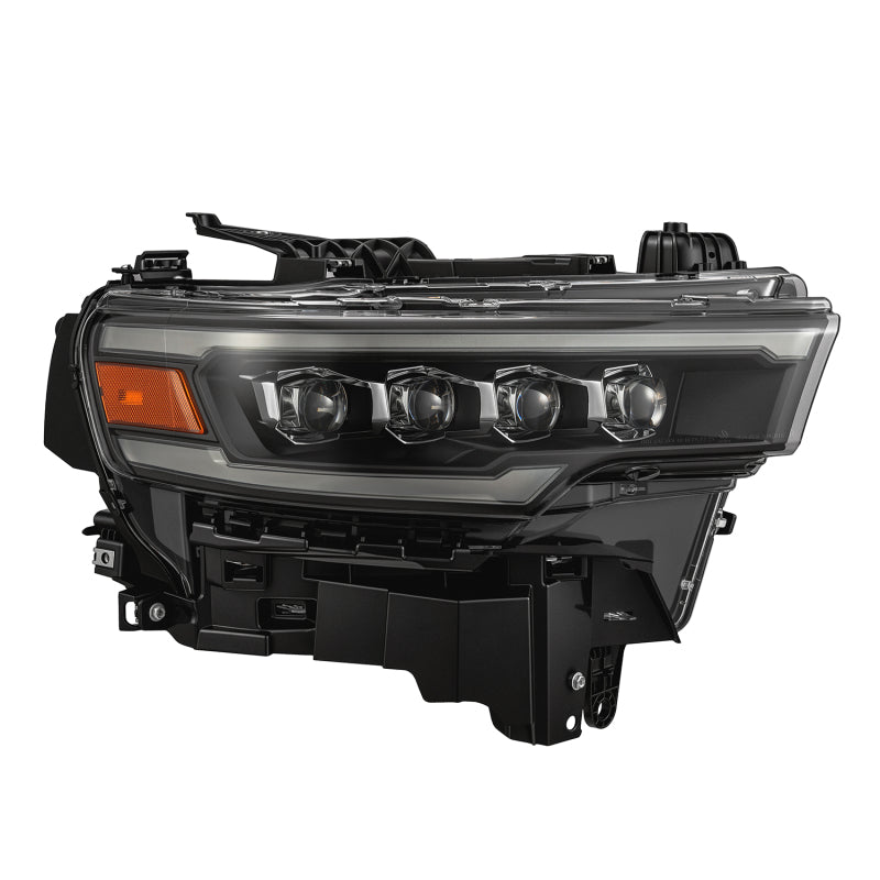 AlphaRex 25-26 Dodge Ram 1500 NOVA LED Proj Headlights- Black w/Activ Lit/ Seq Signal/Switchbk DRL Headlights AlphaRex