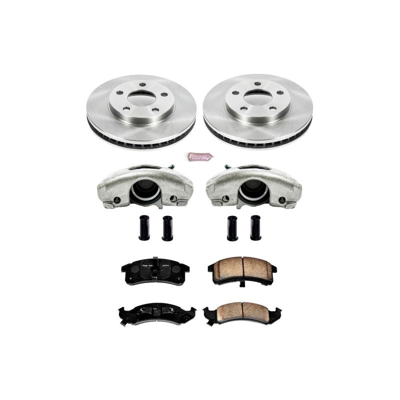 Power Stop 94-99 Buick LeSabre Front Autospecialty Brake Kit w/Calipers Brake Kits - OE PowerStop