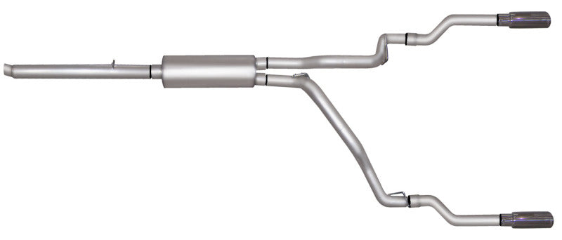 Gibson 05-07 Dodge Dakota Laramie 3.7L 2.5in Cat-Back Dual Split Exhaust - Stainless Catback Gibson