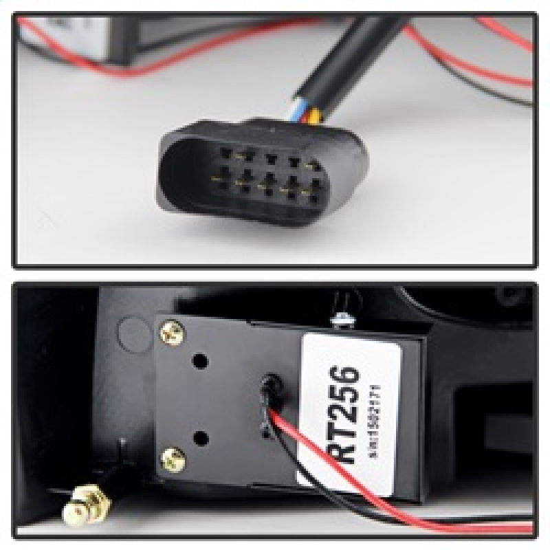 Spyder Audi A6 05-08 4Dr Sedan Only Light Bar LED Tail Lights Smke ALT-YD-AA605V2-LBLED-SM Tail Lights SPYDER