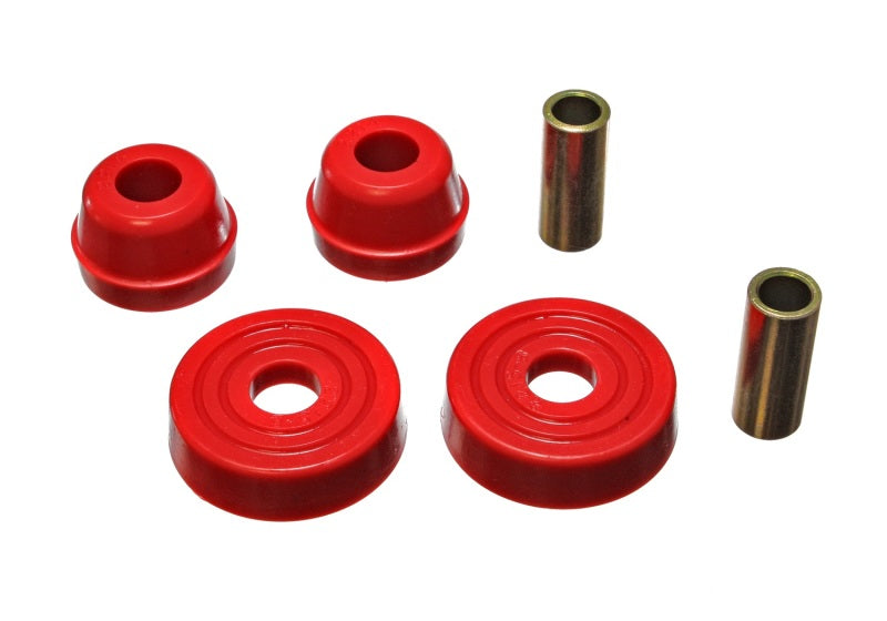 Energy Suspension 83-04 Ford Mustang SVO Red McPherson Strut Tower Bushing Set Bushing Kits Energy Suspension