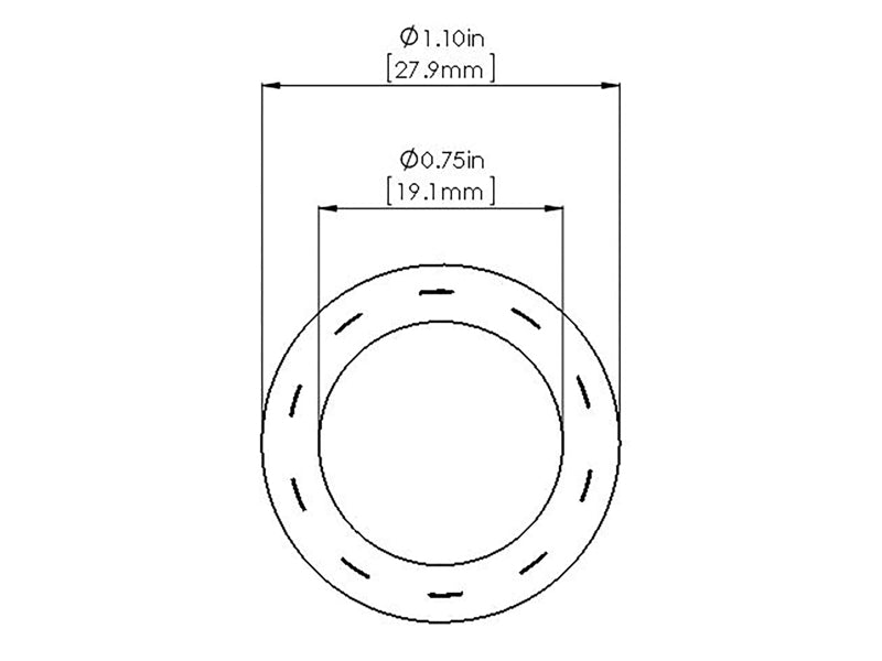 aFe Magnum FORCE Cold Air Intake System Spare Parts Kit (3/4in ID x 24in L) Air Intake Components aFe