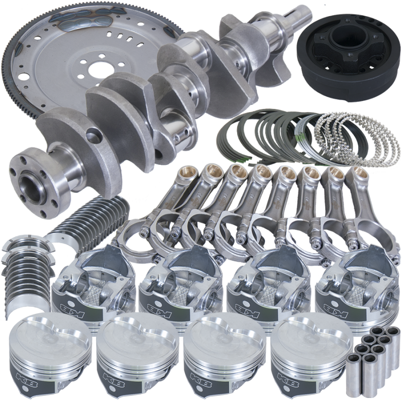 Eagle Ford 302 3.250in Crank 5.400in I-Beam Rod -10cc 4.000in Pistons 164 Tooth FW Balanced Assembly Rotating Assemblies Eagle