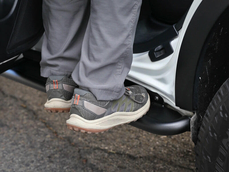 aFe POWER 10-14 Subaru Outback H4 2.5L / H6 3.6L Terra Guard Trail Slider Step - Black Nerf Bars aFe