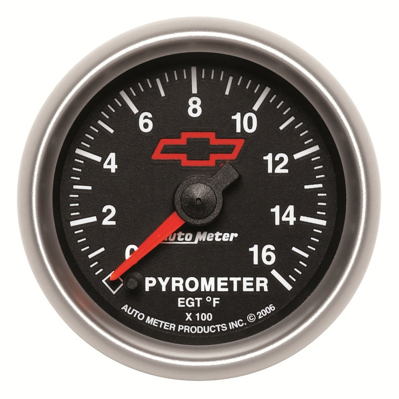 Autometer GM Full Sweep Electric 52mm 0-1600 degree F Pyrometer Gauges AutoMeter