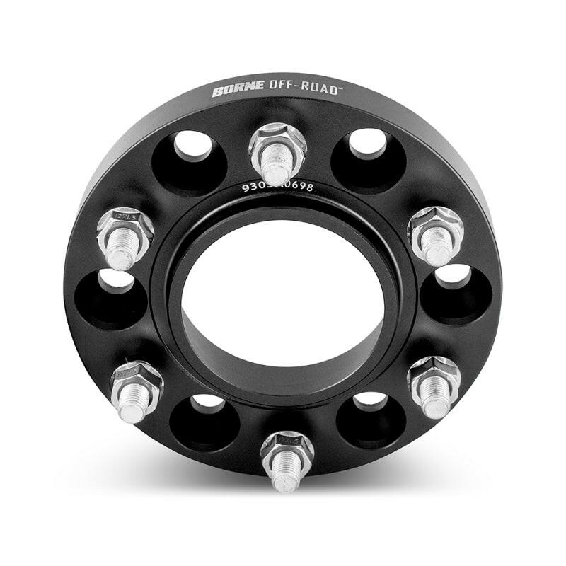 Borne Off-Road Wheel Spacers 5x150 110.1 32 M14 Black Wheel Spacers & Adapters Borne Off-Road