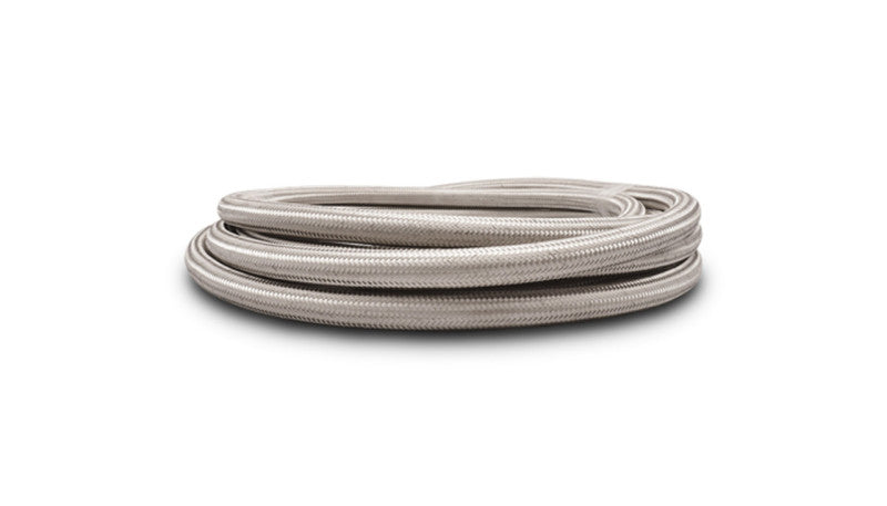 Vibrant Stainless Steel Braided Flex Hose w/PTFE Liner AN -3 (10ft Roll) Hoses Vibrant