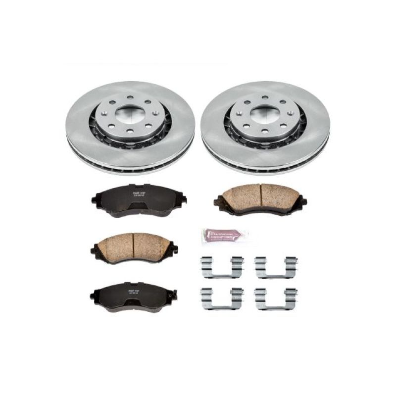 Power Stop 04-11 Chevrolet Aveo Front Autospecialty Brake Kit Brake Kits - OE PowerStop