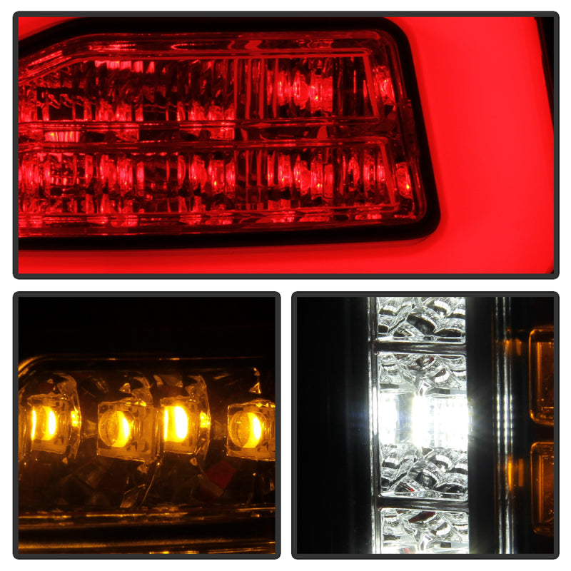 Spyder Dodge Ram 19-20 LED Tail Light Chrome ALT-YD-DR19HAL-SEQ-C Tail Lights SPYDER