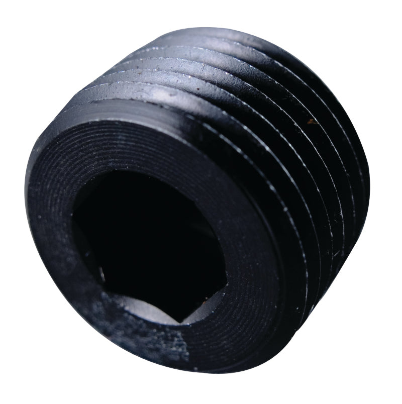 Fragola 1/2 NPT Pipe Plug- Internal Black Fittings Fragola