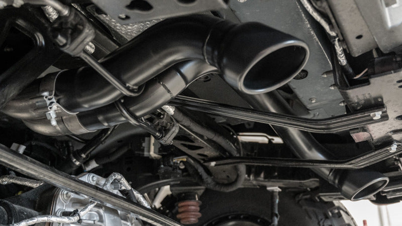 Borla 22-24 Ford Bronco Raptor V6 Turbo AT 2WD / 4WD ATAK Catback Exhaust w/ 4in Black Coated Tips Catback Borla
