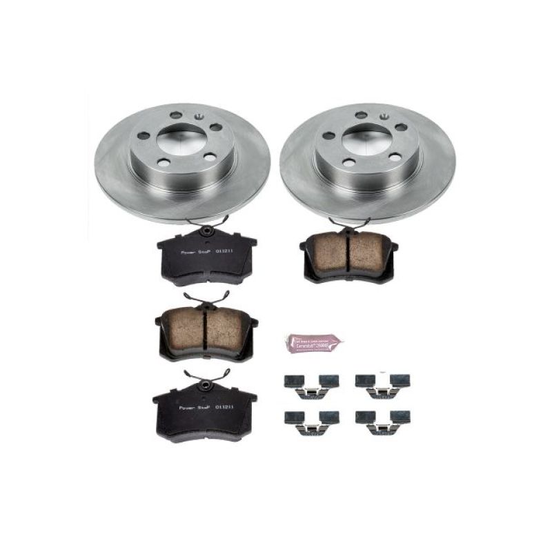 Power Stop 98-01 Audi A6 Quattro Rear Autospecialty Brake Kit Brake Kits - OE PowerStop