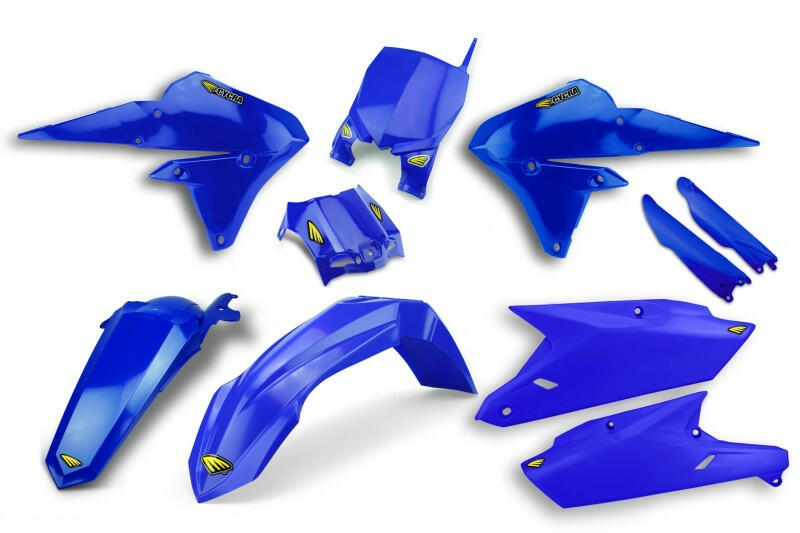 Cycra 14-18 Yamaha YZ250F Powerflow Body Kit - Blue Plastics Cycra