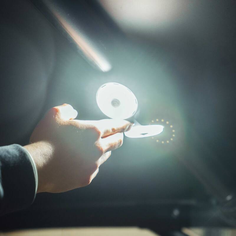 KC HiLiTES Dual Cyclone Dome Light Mount for Roll Cages Light Bars & Cubes KC HiLiTES