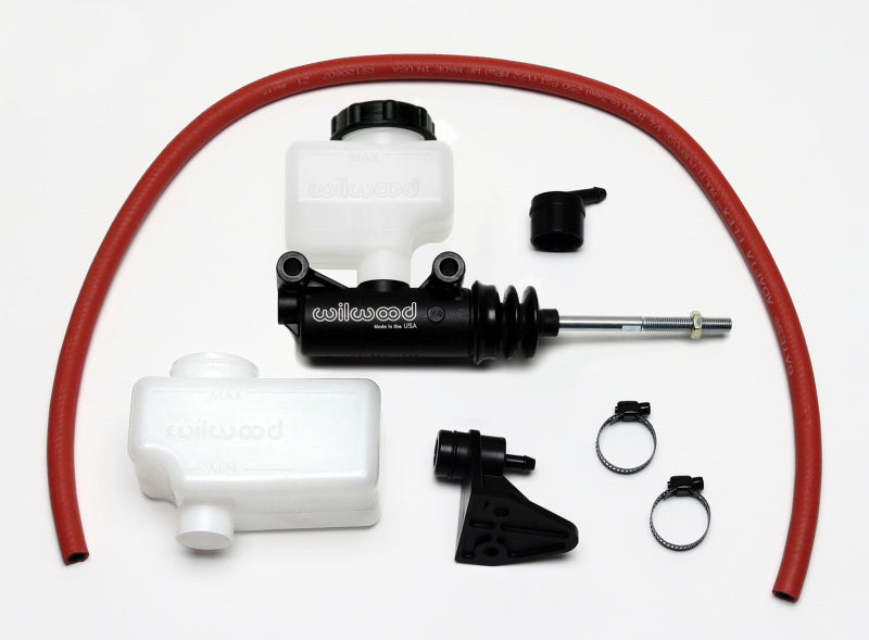 Wilwood Short Remote Side Mount M/C Kit 1-1/8in Bore Brake Master Cylinder Wilwood