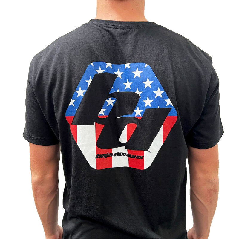 Baja Designs Freedom Mens T-Shirt Universal - XXL Black Shirts Baja Designs