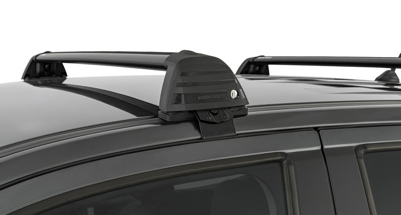 Rhino-Rack 11-20 Ford Ranger PX 4 Door Double Cab Vortex ROC25 Flush 2 Bar Roof Rack - Black Roof Rack Rhino-Rack