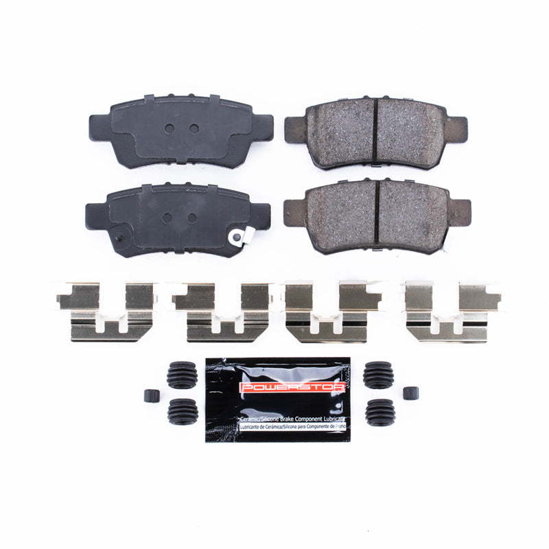Power Stop 05-10 Honda Odyssey Rear Z23 Evolution Sport Brake Pads w/Hardware Brake Pads - Performance PowerStop