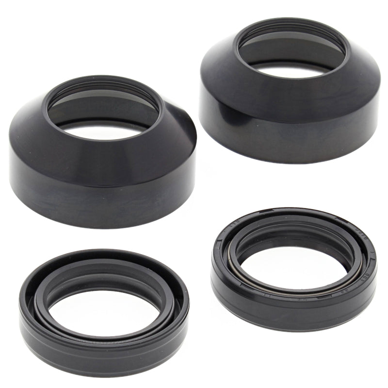 All Balls Racing 86-87 Kawasaki KX80 Fork Oil Seal & Dust Seal Kit Fork Seal Kits All Balls Racing