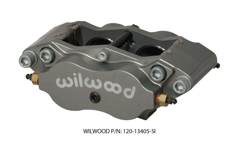 Wilwood Caliper-Billet Narrow Dynalite Radial Mount 1.75in Piston/.38in Disc Brake Calipers - Perf Wilwood