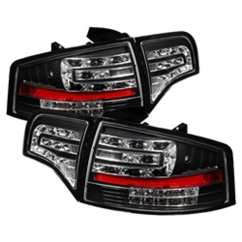 Spyder Audi A4 4Dr 06-08 LED Tail Lights Black ALT-YD-AA406-G2-LED-BK Tail Lights SPYDER
