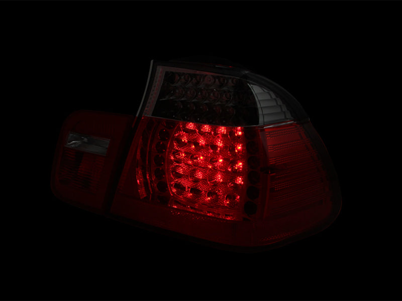 ANZO 2002-2005 4DR BMW 3 Series E46 LED Taillights Red/Smoke Tail Lights ANZO