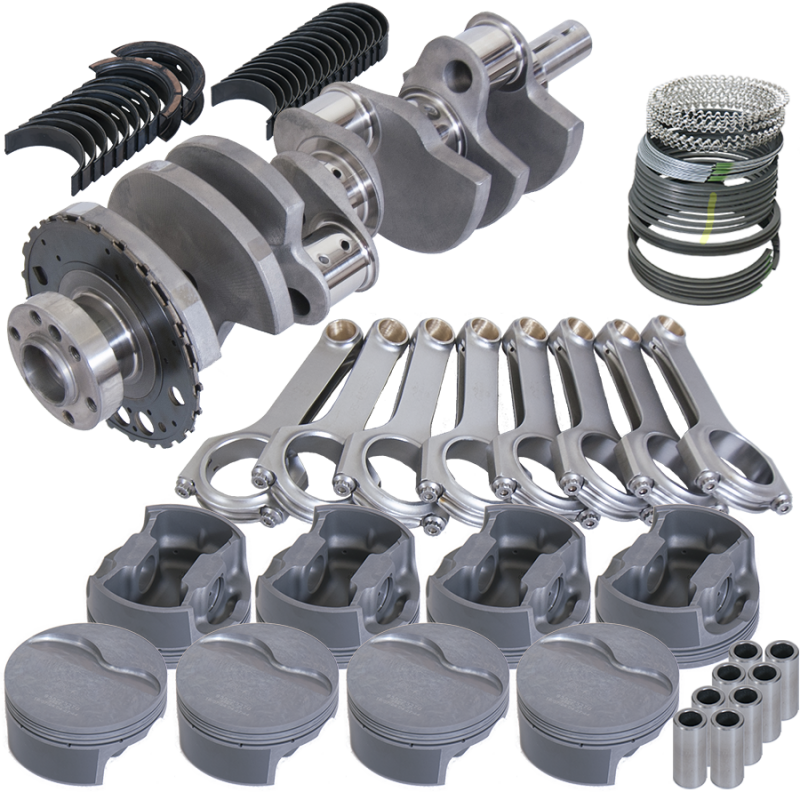 Eagle Chevy LS3 4.000in Crank 24 Tth Reluctor 6.125in H-Beam -4cc 4.070in Pistons Rotating Assembly Rotating Assemblies Eagle