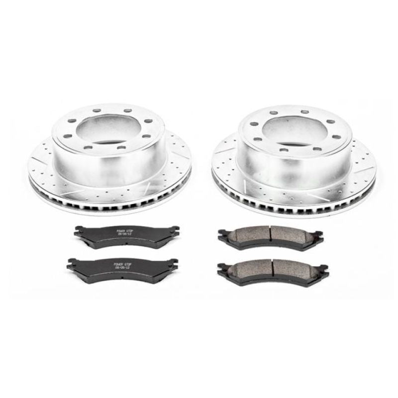 Power Stop 2007 Ford E-150 Rear Z23 Evolution Sport Brake Kit Brake Kits - Performance D&S PowerStop