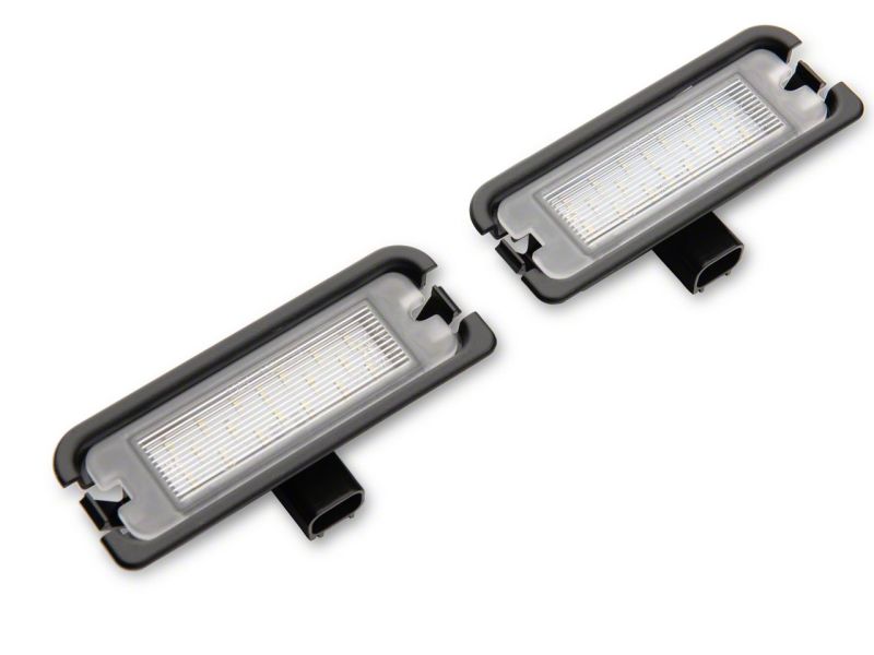 Raxiom 15-23 Ford Mustang Axial Series LED License Plate Lamps Bulbs Raxiom
