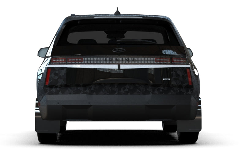 Rally Armor 2025 Hyundai Ioniq 5 XRT Black Mud Flap White Logo Mud Flaps Rally Armor