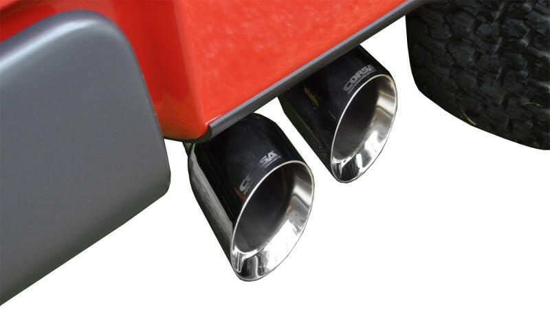 Corsa 2010-2010 Ford F-150 Raptor 5.4L V8 Polished Sport Cat-Back Exhaust Catback CORSA Performance
