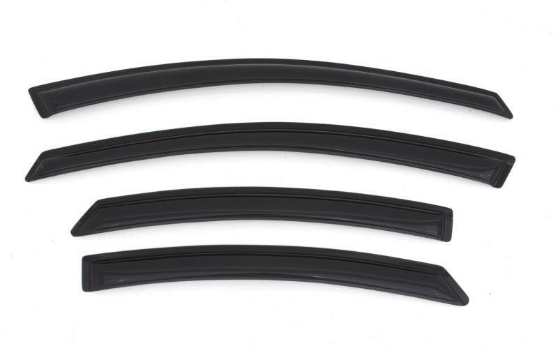 AVS 11-14 Hyundai Sonata (New Body Style) Ventvisor Outside Mount Window Deflectors 4pc - Smoke Wind Deflectors AVS