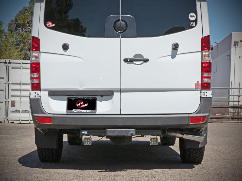 aFe Vulcan Series 3in 304SS DPF-Back Exhaust w/ Polished Tip 14-18 Mercedes-Benz Sprinter 2500 DPF Back aFe