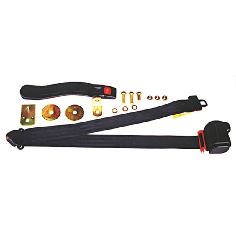 Omix Universal 3-Point Seat Belt Seat Belts & Harnesses OMIX