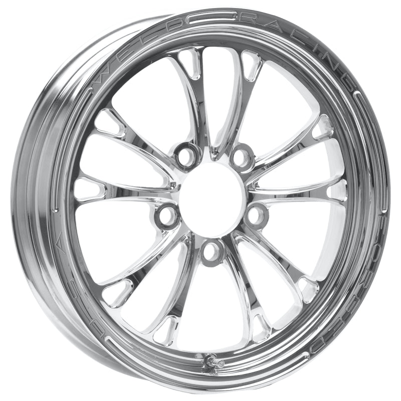 Weld V-Series 1-Piece 15x3.5 / 5x4.5 BP / 1.75in. BS Polished Wheel - Non-Beadlock Wheels - Forged Weld