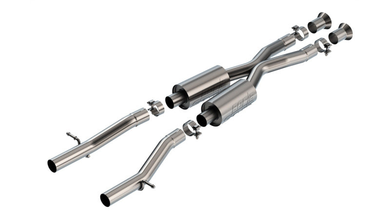 Borla 15-24 Lexus RC F 5.0L V8 Automatic Transmission RWD 2.5in S-Type Mid-Section Connecting Pipes Borla