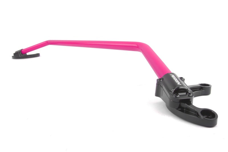 PERRIN 08-14 WRX/STI/Impreza / 14-18 Forester / 13-17 Crosstrek / 05-09 Legacy FR Strut Brace - Pink Strut Bars Perrin Performance