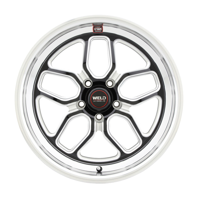 Weld S107 18X7 Laguna 5X114.3 ET00 BS4.00 Gloss Black MIL Dia 78.1 Wheels - Cast Weld