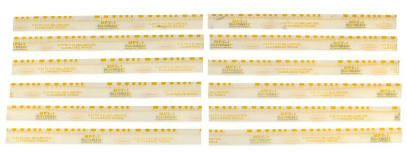 Clevite Plastigage Yellow Plastigage - 12 Pack Tools Clevite