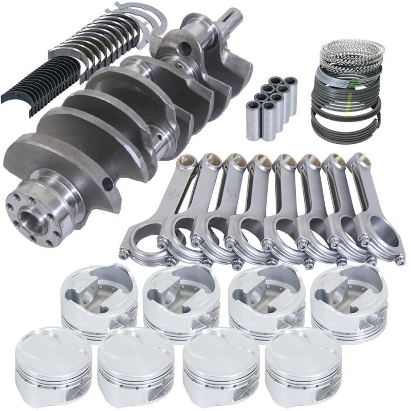 Eagle Ford 4.6 2V Windsor 3.750in Crank 5.950in H-Beam -13cc 3.552in Pistons Rotating Assembly Rotating Assemblies Eagle