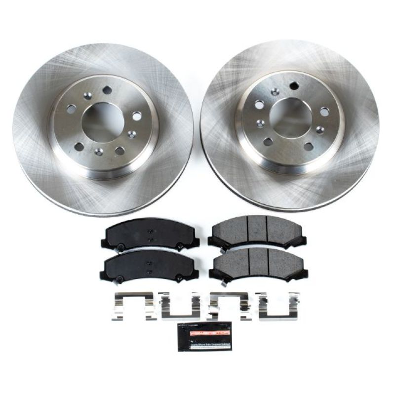 Power Stop 06-11 Buick Lucerne Front Autospecialty Brake Kit Brake Kits - OE PowerStop